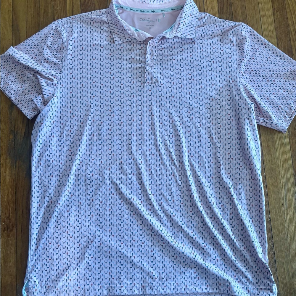 Walter Hagen Men's Performance 11 Novelty Print Golf Polo Size XL